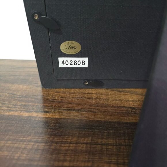 Vintage Fetco Blue Ornate Picture Frame 8x10 1989 Handmade Distressed Finish - Picture 4 of 9